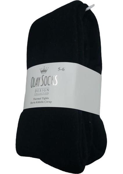 Olay Socks Thermal Tıghts Havlu Külotlu Çocuk Çorap