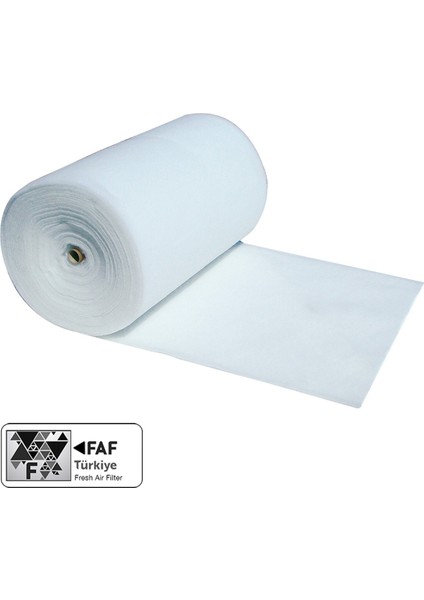 Elyaf Filtre 1M² - 1. Kalite Kalın - 15-18MM Kalınlığında - Eu4 G4 Sınıfı Filtre -EN779 -ISO16890