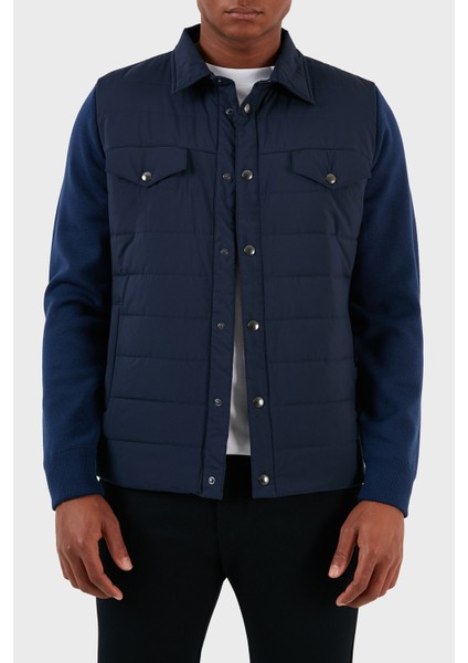 Yünlü Kapitone Gömlek Ceket Erkek Gömlek Ceket 57129 69315 595 modelleri