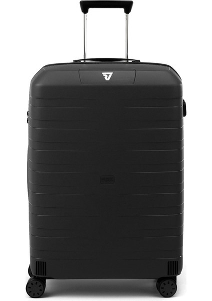 Unisex Valiz 55330101 Roncato Trolley Cabına 4r 55/20 cm Box Sport 2.0 Nero/nero