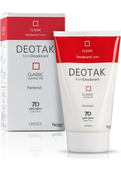 Normal Ciltler Için Klasik Krem Deodorant 35ML