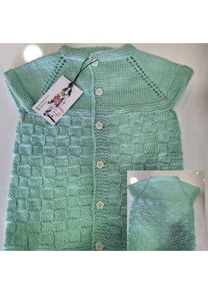 Örgü Yeni Doğan Bebek Yeleği fiyatları