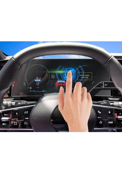 Renault Austral Dijital Gösterge Ekran Koruyucu 12.3 Inç