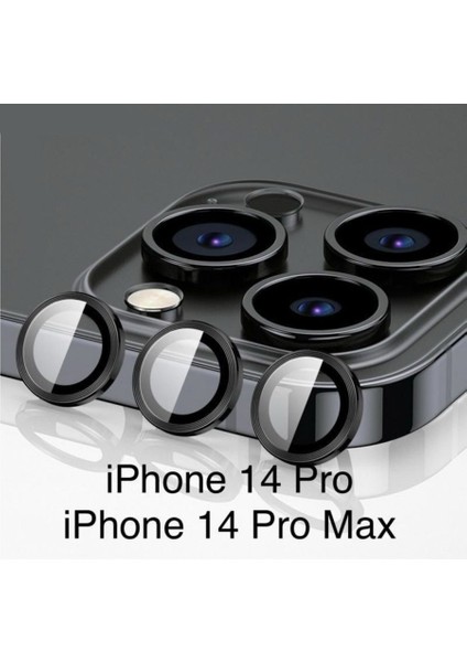 Iphone 14 Pro ve 14 Promax Birebir Uyumlu Kamera Lens Koruyucu Cam