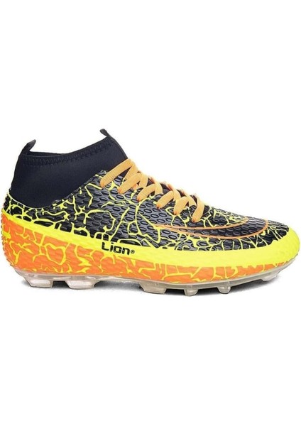 Superfly Çoraplı Erkek Çocuk Dişli Bilekli Krampon Futbol Ayakkabısı