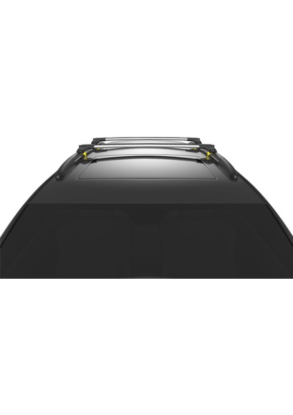 Mitsubishi Pajero (Mk4) 2007-2023 Turtle Air1 Ara Atkı Gri