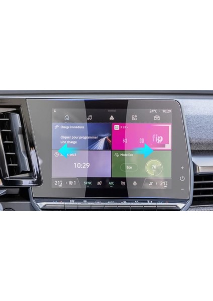 Renault Austral Multimedya Ekran Koruyucu Şeffaf Nano 9 Inç Şeffaf fırsatları