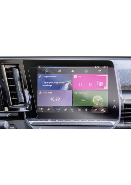 Renault Austral Multimedya Ekran Koruyucu Şeffaf Nano 9 Inç Şeffaf indirimleri