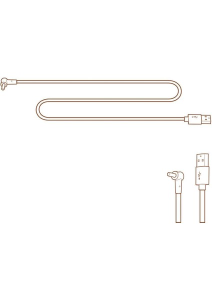 CLZ205 Su Pınarı Yedek USB Güç Kablosu 150 cm