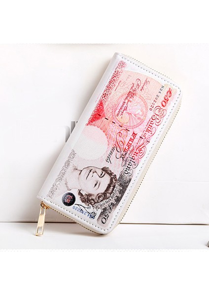 Moda Stil Pu Deri Erkek Cüzdan Taşınabilir Baskı Çanta Uzun Tarzı Kadın Cüzdan Dolar Desen Yaratıcı Cüzdanlar ve Çantalar (Yurt Dışından) modelleri