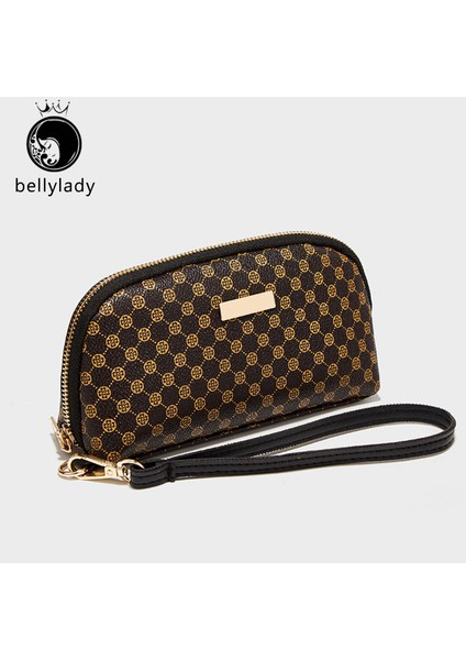 Kadın Pu Deri Çanta Basit El Çantası Bozuk Para Cüzdanı Leopar Baskı Küçük Moda Su Geçirmez Çanta (Yurt Dışından)