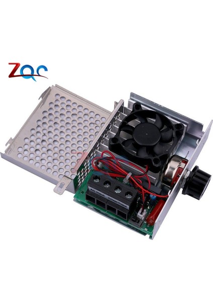 10000W Yüksek Güç Scr Voltaj Regülatörü Motor Hız Kontrol Sıcaklık Anahtarı Dimmer Termostat Soğutma Fanı 110V 220V Ac (Yurt Dışından)