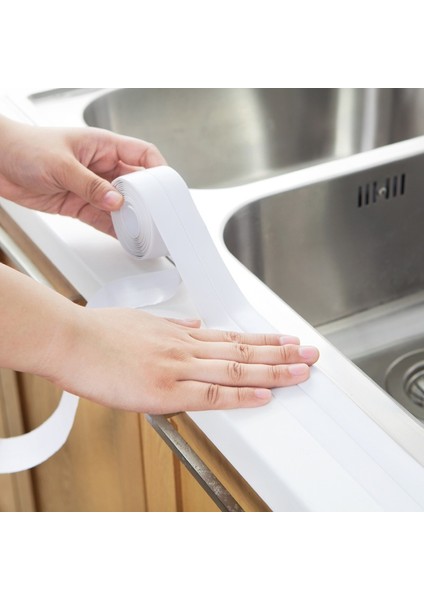 Lavabo Güçlü Kendinden Yapışkanlı Pvc Bant Banyo Çatlak Şeridi Kendinden Yapışkanlı Havuz Suyu Contası Guanyao (Yurt Dışından) fiyatları