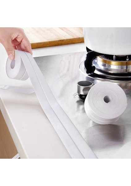 Lavabo Güçlü Kendinden Yapışkanlı Pvc Bant Banyo Çatlak Şeridi Kendinden Yapışkanlı Havuz Suyu Contası Guanyao (Yurt Dışından) fırsatları