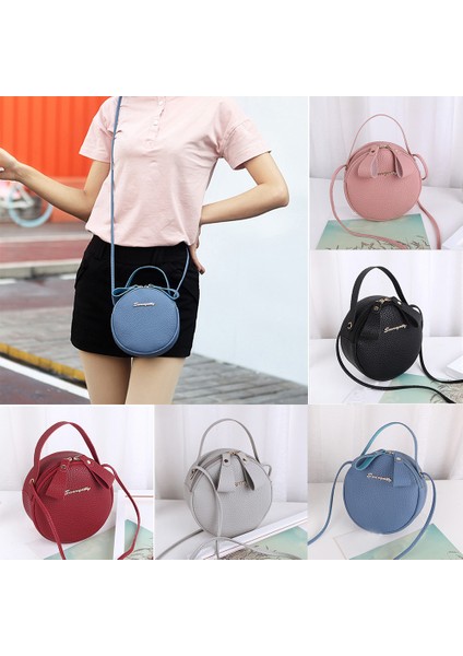 Kadın Çantası 2022 Trend Deri Dairesel Crossbody Omuz Askılı Postacı Çantaları Bayan Çanta Kadın Çanta Ana Kesesi Femme Сумка (Yurt Dışından) modelleri
