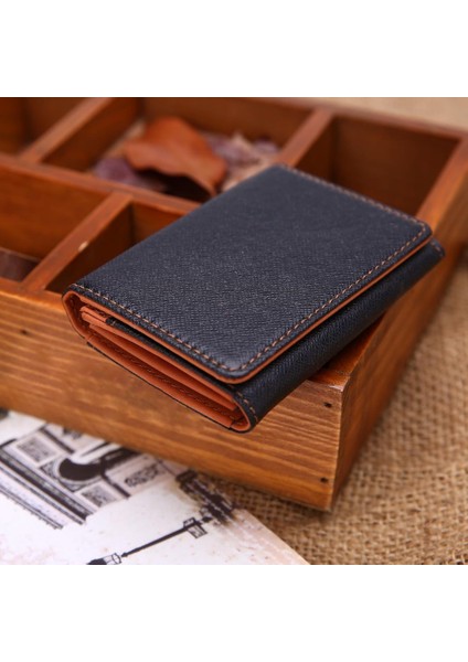 Erkek Deri Kart Nakit Makbuz Tutucu Organizatör Bifold Cüzdan Vintage Deri Cüzdan Çantalar Rahat Mini Küçük Paket 2021 (Yurt Dışından) fiyatları