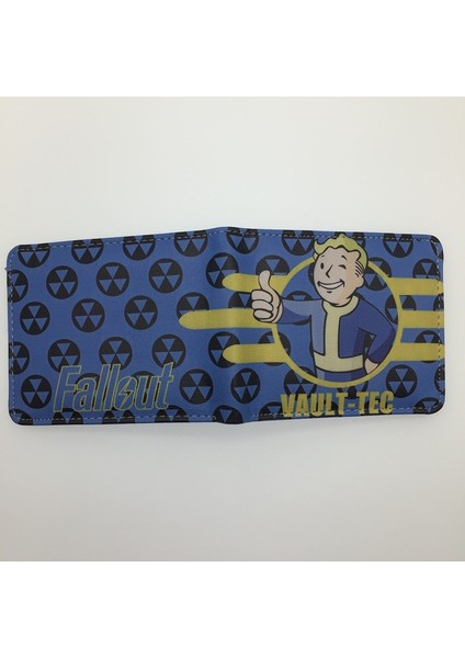 Yeni Geliş Oyun Fallout Cüzdan Vault Tec Harika Tasarım Karikatür Cüzdan Dolar I (Yurt Dışından)