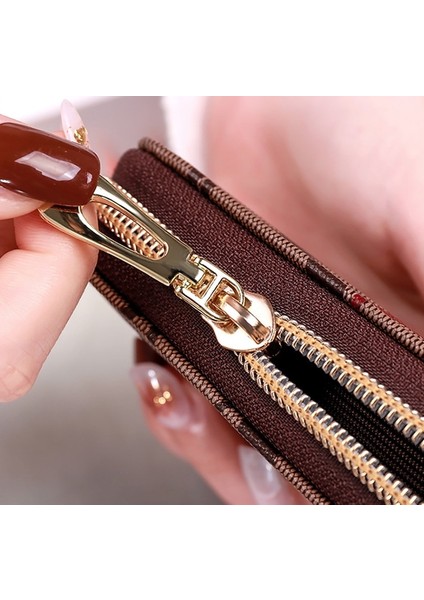 Kredi Kartı Tutucu Bozuk Para Cüzdanı Kadınlar Için Yeni Moda Pu Deri Kart Sahibi Cüzdan Yüksek Kaliteli Fermuar Kımlık Kredi Kartı Tutucu (Yurt Dışından) fırsatları