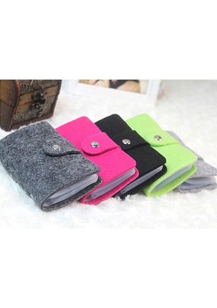 24 Yuva Vintage Kadın Erkek Kımlık Kredi Kartı Düğmesi Tutucu Cüzdan Organizatör Hediye Kartvizit Kımlık Tutucu Cüzdan (Yurt Dışından) indirimleri