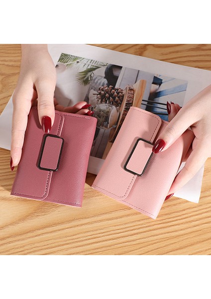 Kadın Cüzdan Kadın Deri Katlanır Bozuk Para Cüzdanı Çile Küçük Cüzdan Vintage Moda Bayan Cüzdanı Kredi Kartları Için (Yurt Dışından)