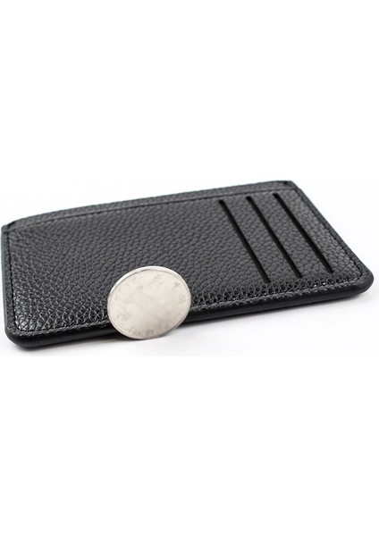 Siyah Ultra-Ince Erkek Cüzdan Kart Sahibinin 9 Yuvaları Kart Kimlik Kartı Tutucu Banka Kartı Tutucu Porte Carte Erkekler Erkek Kartvizit Cüzdanı (Yurt Dışından) fırsatları