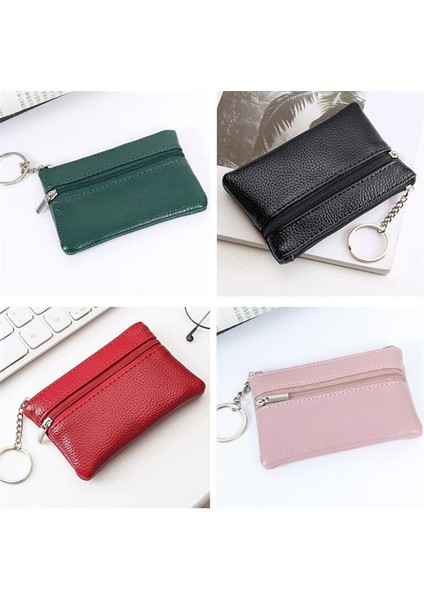 Mini Kese Cep Cüzdan Kadın Küçük Pu Deri Bozuk Para Cüzdanı Fermuar Değişim Para Çantaları Anahtar Tutucu Kılıf Kımlık Kartı Holde Fermuar Çantalar (Yurt Dışından) fırsatları
