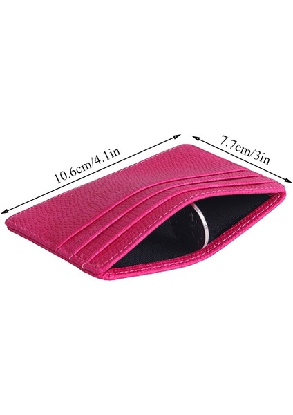 Taşınabilir Çift Taraflı Kertenkele Desen Kart Cüzdan Kimlik Sahipleri Porte Carte Kadın Erkek Ince Cüzdan Değişim Çanta Seyahat Cüzdanı Tutucu (Yurt Dışından) indirimleri