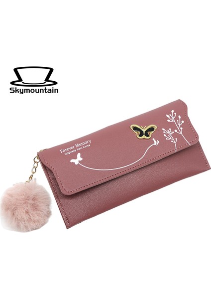 Skymountain Kadın Cüzdan Hafif Peluş Top Çok Fonksiyonlu Kadın Çanta (Yurt Dışından) fırsatları