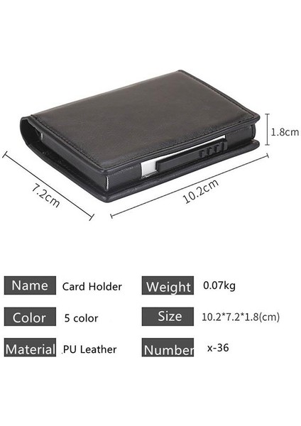 Anti Kredi Tutucu Cüzdan Alüminyum Erkek Kadın Metal Mini Cüzdan Kartları Iş Paketi Koruyucu Akıllı Cüzdan (Yurt Dışından) indirimleri