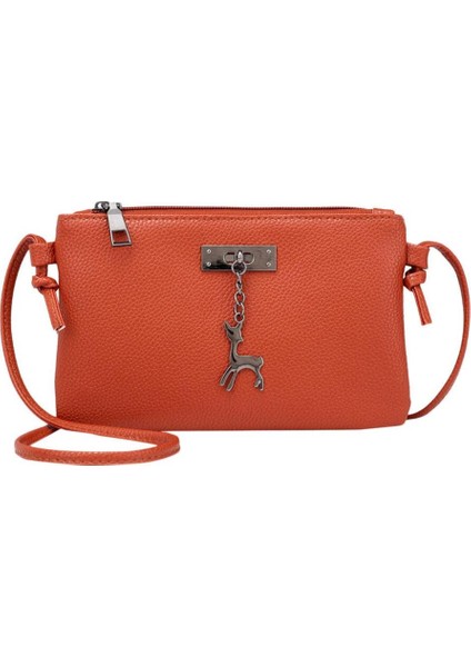 Bayan Deri Crossbody Çanta Küçük Messenger Çanta Para Çantası (Yurt Dışından) fiyatları
