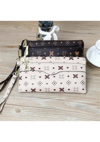Bayanlar Debriyaj Moda Uzun Cüzdan Kadın Cep Telefonu Çantaları Bozuk Para Çantaları Debriyaj Çantalar Moda Kore Kadın Cüzdanları (Yurt Dışından)