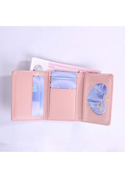 Retro Taş Desen Küçük Üç Katlı Cüzdan Kadın Kart Tutucu Yumuşak Pu Deri Bayan Çanta Kısa Cüzdan Kadın Moda Sikke Çanta (Yurt Dışından) fiyatları