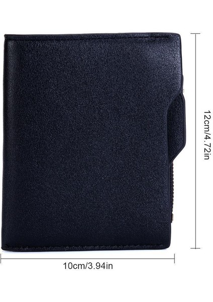Deri Erkek Cüzdan Tutucu Bifold Çanta (Yurt Dışından)