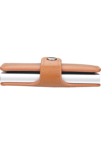 Rfid Engelleme Koruması Erkek Kimliği Kredi Kartı Tutucu Cüzdan Deri Metal Alüminyum Iş Bankası Kartı Kılıfı Kredi Kartı Kart Sahibi (Yurt Dışından) fırsatları