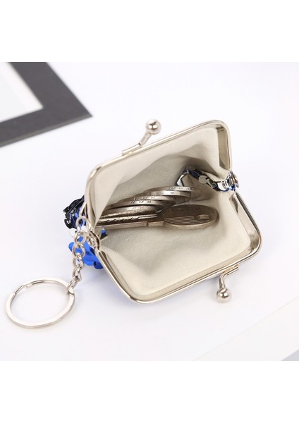 [happytree] Kadın Madeni Pul Mini Bozuk Para Cüzdanı Kadın El Çantası Metal Çile Değişim Anahtarlık Anahtar Erişim Kartı Tutucu Küçük Cüzdan Para Çantası (Yurt Dışından) indirimleri