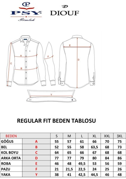 Erkek Gri Çizgili Kışlık Oxford Regular Fit Uzun Kol Gömlek