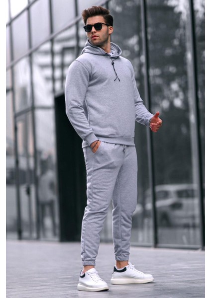 Grimelanj Kapşonlu Basic Eşofman Takımı 5908