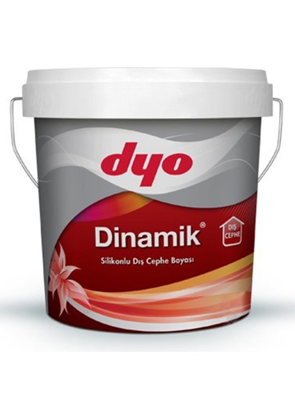 Dinamik Silikonlu Dış Cephe Boyası 7525 Zehmeri 2,5 Lt