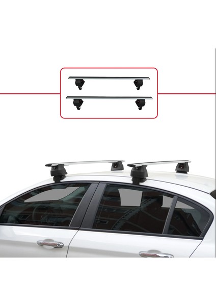 Renault Gran Modus Araca Özel Oluksuz Tavan Çitası 2007 2008 2009 2010 2011 2012 2013