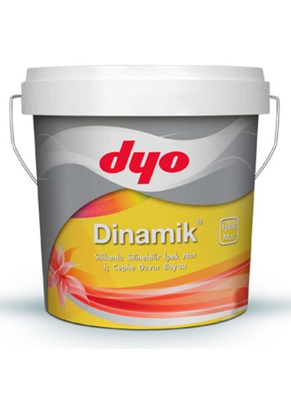 Dinamik İç Cephe Boyası Silikonlu 6591 Çisenti 7,5 Lt