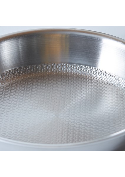 3Ply PowerSteel 316+ Çelik İndüksiyon Tabanlı Petekli Sahan 20 cm 1 Lt16 Çelik Petekli 20 cm Sahan 1 Lt modelleri