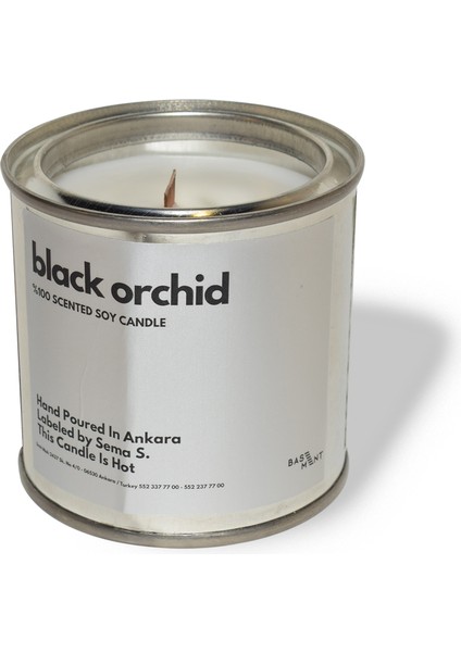 : Kokulu Soya Mum : 280 gr : Black Orchid