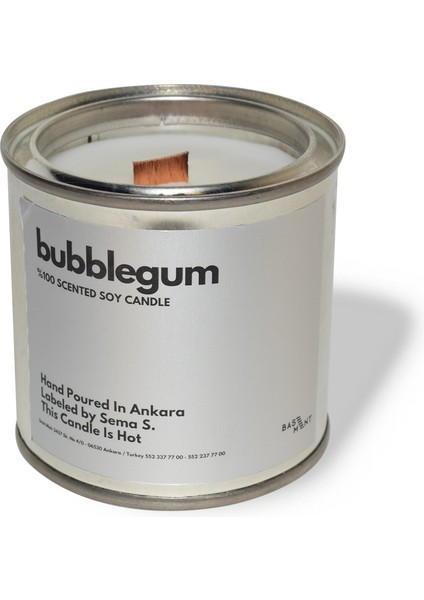 : Kokulu Soya Mum : 280 gr : Bubblegum