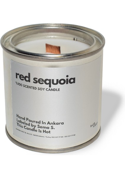 : Kokulu Soya Mum : 280 gr : Red Sequoia