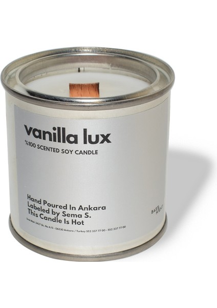 : Kokulu Soya Mum : 280 gr : Vanilla Lux
