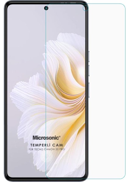 Tecno Camon 20 Pro 4g Tempered Glass Cam Ekran Koruyucu