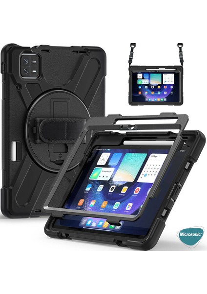 Xiaomi Pad 6 Kılıf Heavy Defender Siyah fiyatları