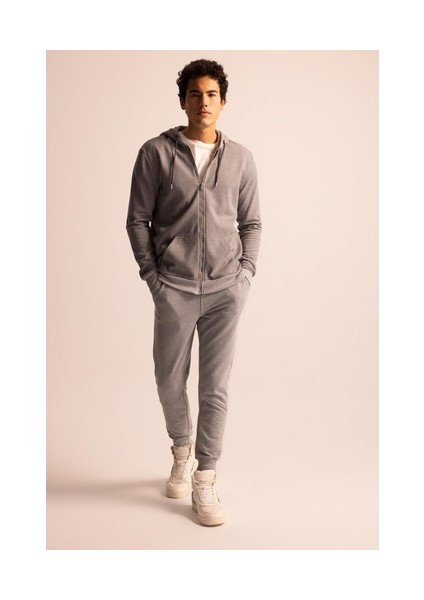 Slim Fit Cep Detaylı Esnek Paça Eşofman Altı T8059AZ23SP
