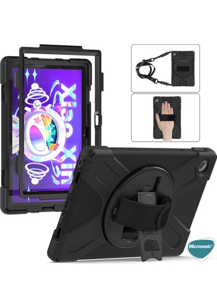Lenovo Tab M10 Plus 3.nesil 10.6`` Kılıf (TB-125F-TB-128F) Heavy Defender Siyah fiyatları