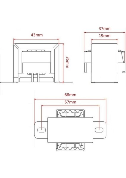 CX-4117 3W 48V Ac Trafo - Transformatör